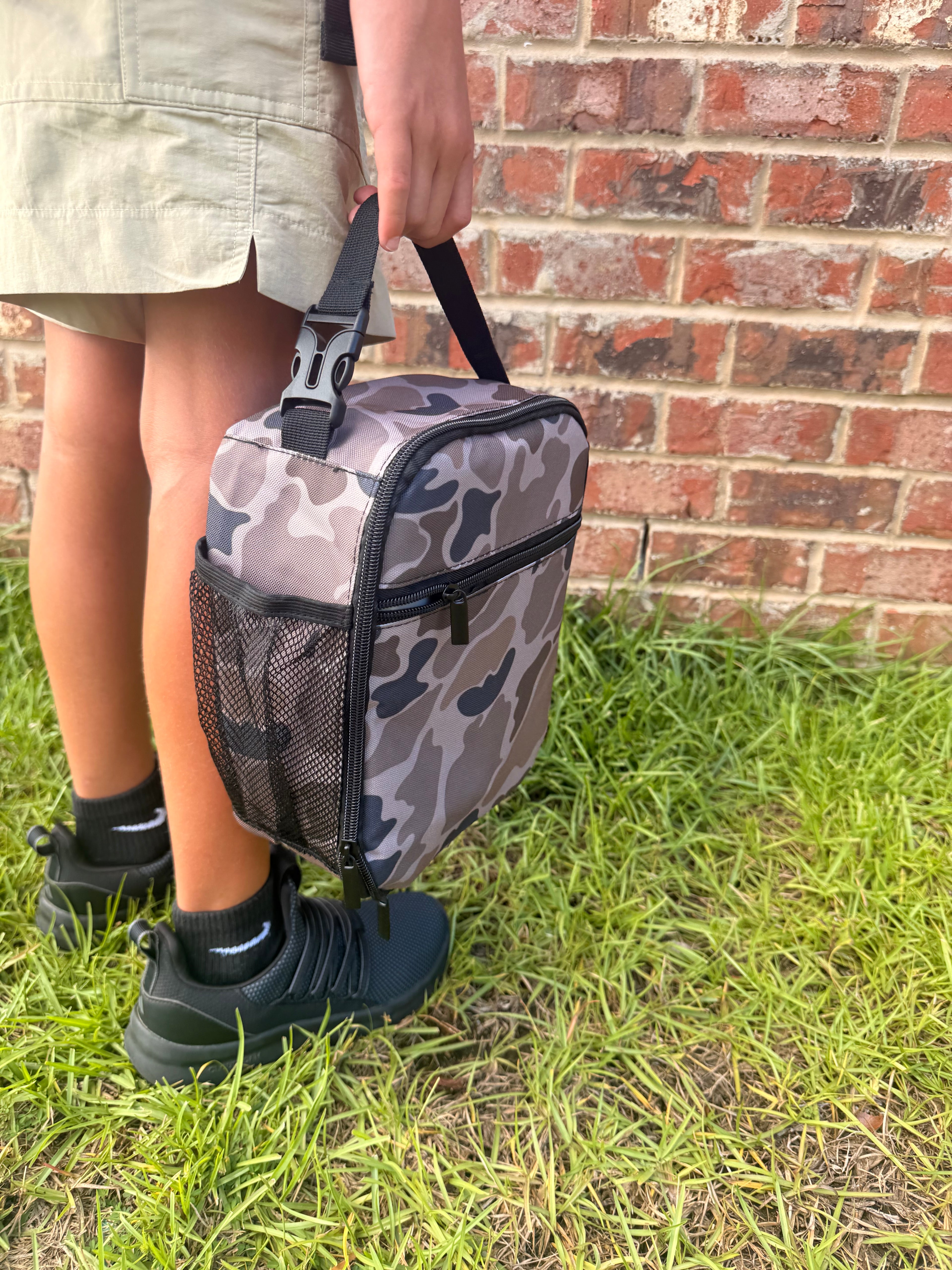 Old School Camo Lunch Box