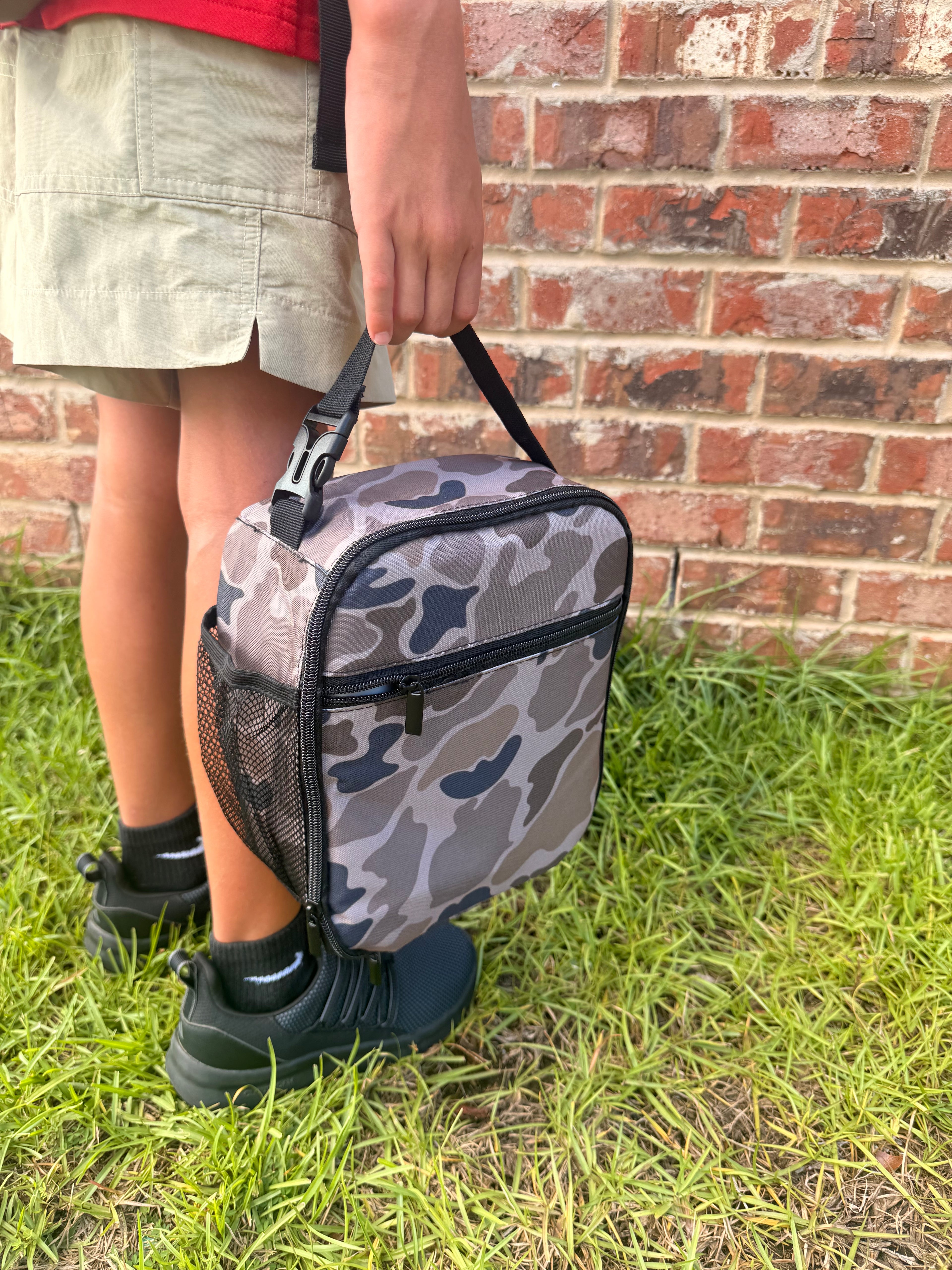 Old School Camo Lunch Box