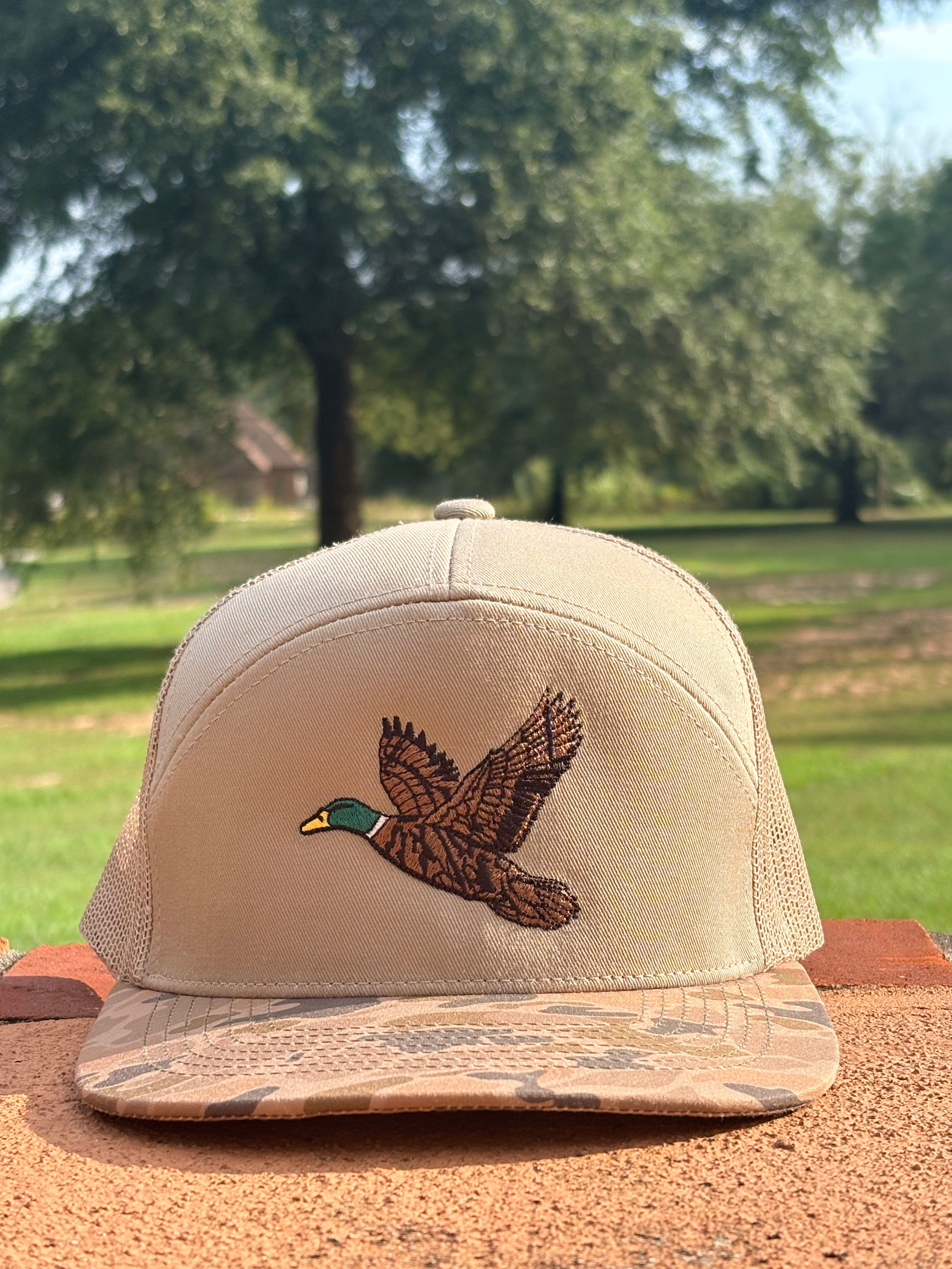 Old School Camo Duck